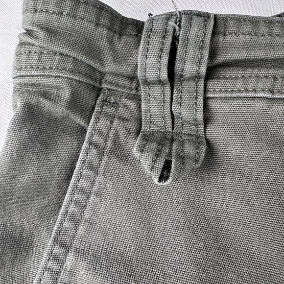 Duluth Men 44 Flex Fire Hose Relaxed Fit Cargo Shorts Khaki Green Stretch - Picture 9 of 13